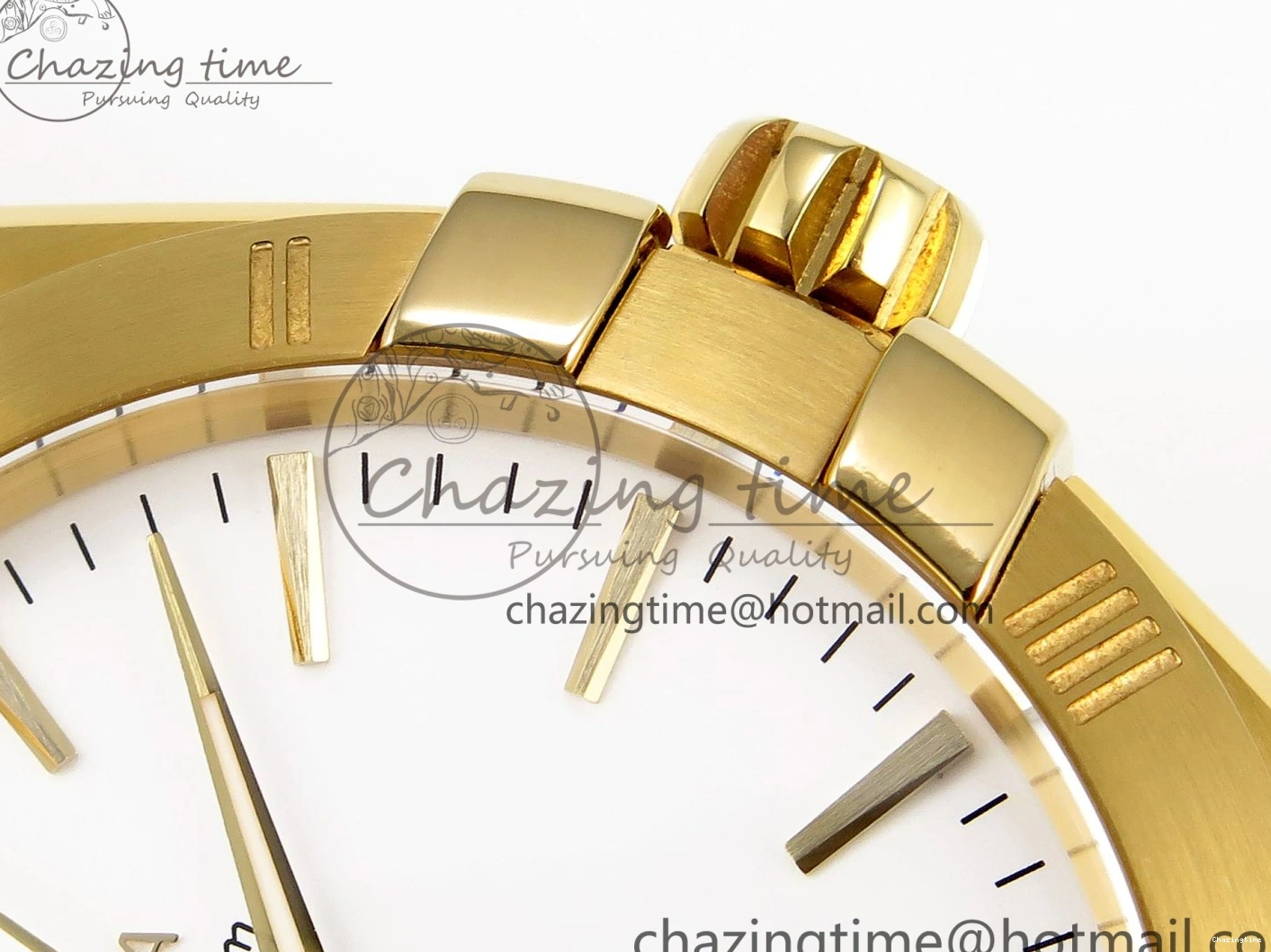 0303 Constellation 39mm YG ASWF 1:1 Best Edition White Dial on YG Bracelet A Casual 7780